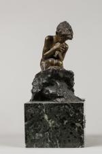 Vincenzo Gemito (1852-1929)
« Le petit pêcheur »
Sujet en bronze à...