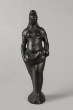 Georges Salendre (1890-1985)
« Femme à l'enfant »
Groupe en bronze à...