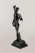 ARMAN (1928-2005).
David, 1994.
Bronze à patine noire.
Signé « Arman » en...