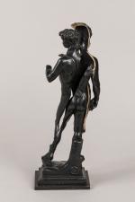 ARMAN (1928-2005).
David, 1994.
Bronze à patine noire.
Signé « Arman » en...