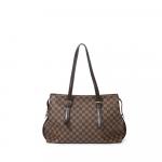 LOUIS VUITTON - SAC modèle "Chelsea" en toile damier marron...