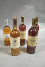 5 bouteilles comprenant:
3 bouteilles de Jurançon 2011 Domaine Nigri reserve...