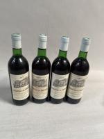 4B rouge Bordeaux Haut-Médoc Château du Breuil cru bourgeois, 1975....