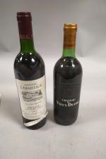 2 bouteilles comprenant:
1 bouteille de Medoc Château l'Ermitage cru bourgeois...