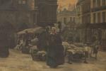 A. RAMEAUX (école française de la fin du XIXème siècle).
Marché...