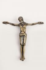 Christ en bronze avec restes de patine noire
XIXe siècle, dans...