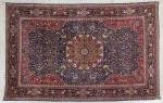 Perse, Tabriz. Grand TAPIS chaîne et trame coton, velours laine,...