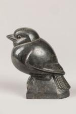 Jean et Joël Martel (1896-1966)
« Moineau »
Sujet en bronze argenté....