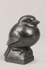 Jean et Joël Martel (1896-1966)
« Moineau »
Sujet en bronze argenté....