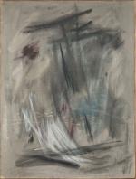 Hakki ANLI (1906-1990).
Abstraction. 
Huile sur toile. 
Signé en bas à...