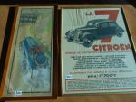 Affiche publicitaire Citroën Tav encadrée et sous verre , ...