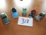 Lot de 5 voitures Dinky toys en bel état ,...