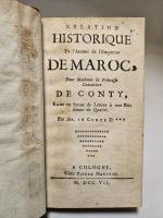 FRESCHOT, Casimir]. Relation historique de l'Amour de l'Empereur de Maroc,...