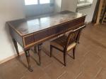 PIANO carré Broadwood & Sons  année 1808
Bois : acajou,...