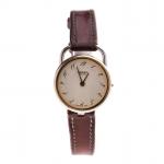 HERMES Paris - "Arceau" 23mm - MONTRE en acier et...