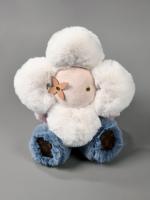 *LOUIS VUITTON - PELUCHE "Doudou Vivienne". Avec boite.