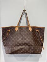 LOUIS VUITTON - SAC modèle "Neverfull" MM en toile monogram,...