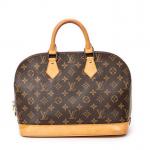 LOUIS VUITTON - SAC modèle "Alma" PM en toile monogram...