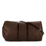 LOUIS VUITTON - SAC modèle "Keepall Bandoulière" 55 cm en...