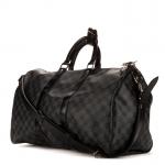 LOUIS VUITTON - SAC modèle "Keepall" 45 cm en toile...