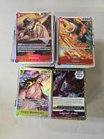 ONE PIECE TCG, Bandai Namco. Important lot d'environ 500 cartes...