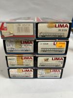 HO LIMA lot de 8 wagons voyageur REF 309209K, 309104,...