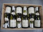 12 bouteilles blanc. SAINT-VERAN. 2010. Bouchard Fils. Etiquettes légèrement sales,...