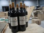 5 magnums rouge. CÔTE de BORDEAUX. Château Montfollet, 2010. Le...