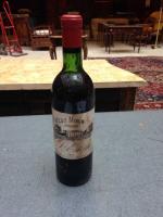 14 bouteilles Rouge Saint Esthèphe, Château MORIN 1971, Sidaine Propriétaire;...