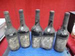 4 bouteilles SAINT-JULIEN Chateau Gruaud la rose 1968 gran cru...