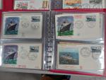 Lot comprenant, 3 ALBUMS D' ENVELOPPES 1er JOUR FRANCE, MONACO,...