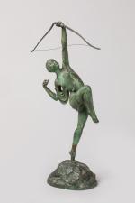 Pierre Le Faguays (1892-1962)
« Danseuse à l'arc »
Sujet en bronze...