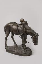 Antoine Bofill (1894-1939)
« Retour des champs »
Groupe en bronze à...