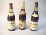 Gevrey-Chambertin, domaine du clos Frantin 1977, une bouteille, étiquette abîmée....