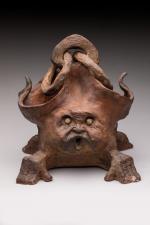 Séraphin Soudbinine (1867-1944)
« Gnome rieur et gnome grimaçant »
Objet sculptural...