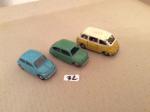 Mercury: 1 Fiat 500 réf 1, 1 Fiat 600 réf...