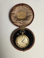 LONGINES. MONTRE de gousset en or. Vers 1930. Poids brut...