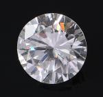 DIAMANT SUR PAPIER taille brillant pesant 1.19ct, Couleur : H,...