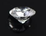 DIAMANT SUR PAPIER taille brillant pesant 1.19ct, Couleur : H,...