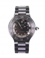 CARTIER (Sport 100M - Automatique / Autoscaph 21 réf. 2427),...