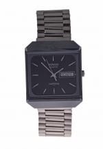 RADO Diastar MONTRE en acier,  boitier rectangulaire, cadran noir...