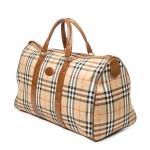 BURBERRY - SAC de VOYAGE modèle "Boston" en toile tartan...