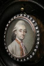 VESTIER. Portrait de Pierre Nicolas Roger de MARANCOUR (1731-1815) en...