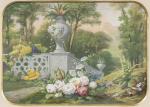 Jules GAYET (1826- ?). 
En pendant :
-Fleurs au bord de...