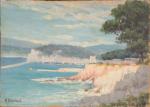 Henri Charles ANGENIOL (1870-1959).
En lot :
- Nice, Vue du mont...