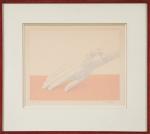 René MAGRITTE (1898-1967) 
Les Bijoux indiscrets (1963).
Lithographie en couleur sur...