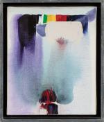 Paul JENKINS (1923-2012).
Phenomena Priam Crossing, 1984.
Acrylique sur toile.
Signé en bas...