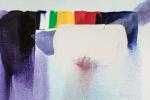 Paul JENKINS (1923-2012).
Phenomena Priam Crossing, 1984.
Acrylique sur toile.
Signé en bas...