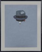 Eduardo ARROYO (1937-2018).
Personnage au chapeau, 1982.
Aquarelle sur papier.
Signé et daté...