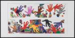 Jean-Noël IMAR (1943-2023). 
Les mains de Djeneba, 2013. 
Gouache sur...